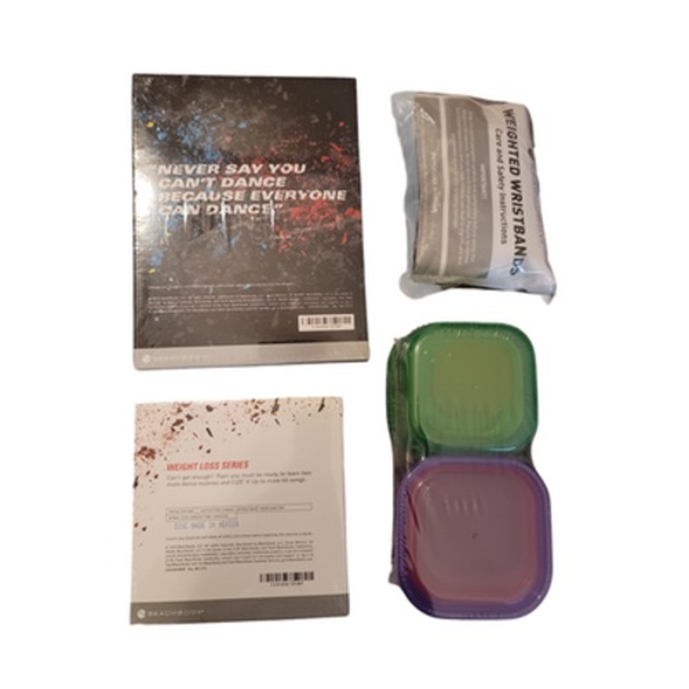 CIZE Beachbody Exercise DVD Set Weight Loss Series Wristbands Containers New - Picture 2 of 9